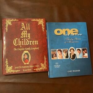 All My Children & One Life to Live book set